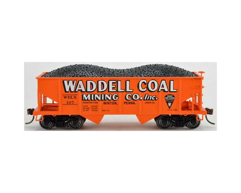 Bowser HO Gla Hopper, Waddell Coal #107