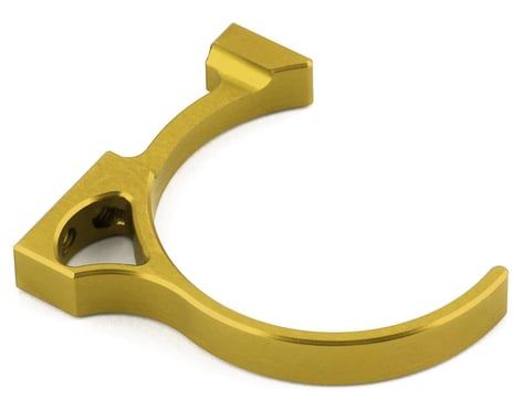 Team Brood Aluminum 540 Motor Fan Mount (Yellow) (Fits 25mm, 30mm & 35mm)