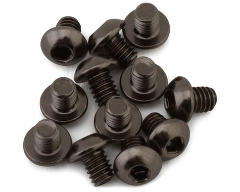 Team Brood 2.5mm 12.9 Black Nickel Button Head Hex Screw (12) (2.5x3mm)