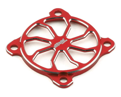 Team Brood Aluminum 30mm Fan Cover (Red)