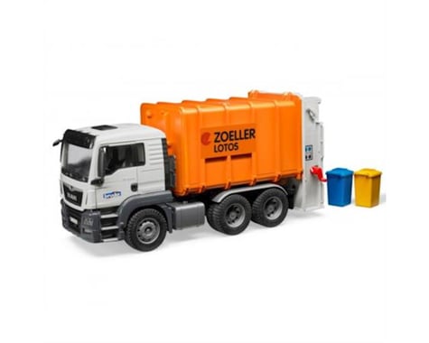 Bruder Toys Man Rear Loading Garbage Truck