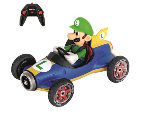 Carrera 2.4GHz Mario Kart™ Mach 8 1/18 R/C Car (Luigi)