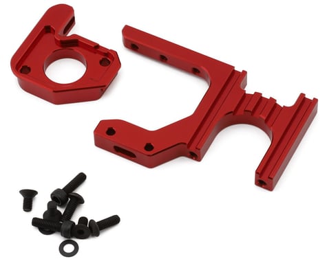 CEN M-Sport Ford Puma Rally CNC Aluminium Motor Mount Set (Red)