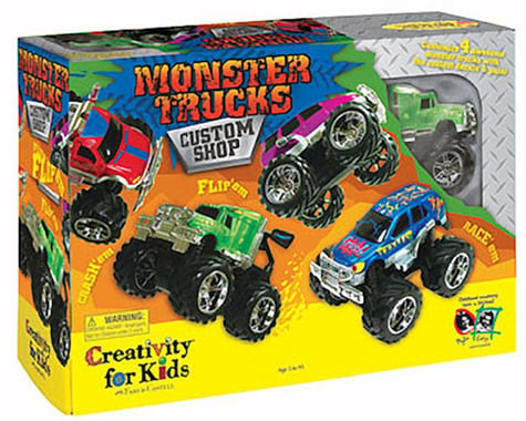 Creativity For Kids 1166000 Monster Trucks Custom Shop