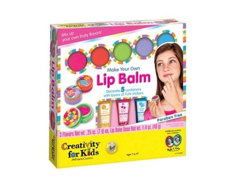 Creativity For Kids Make Your Own Lip Balm Kit - Makes 5 Lip Balms
