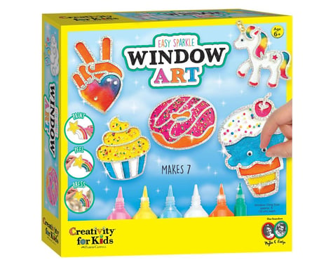 Creativity For Kids Rainbow Sprinkles Sparkle Window Art
