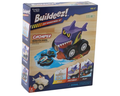 Creativity For Kids Buildeez! Monster Shark Chomper Wooden Model Kit