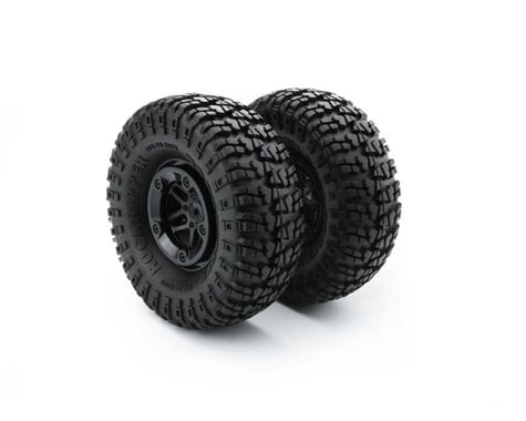 Carisma SCA-1E Tire & Wheel Set (2)