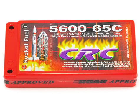 CRC "Maxxcell Rocket Fuel" 1S Hard Case Li-Poly Battery Pack 65C (3.7V/5600