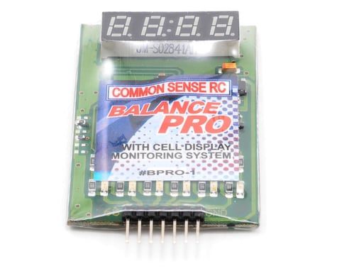 Common Sense RC Balance Pro - LiPo Cell Balancer and Voltage Tester