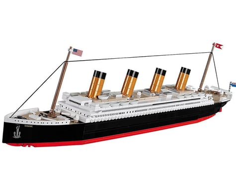 SCRATCH & DENT: Cobi R.M.S. Titanic Ocean Liner 1/450 Block Model (722 Pieces)