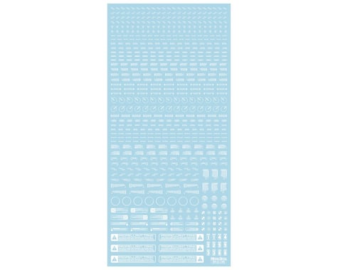 Mecha Decals 1/100 Ultra Premium Waterslide Decal Sheet (White) (#2)