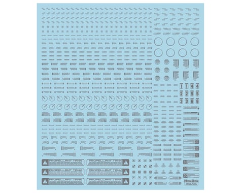 Mecha Decals 1/144 Ultra Premium Waterslide Decal Sheet (Grey) (#2)