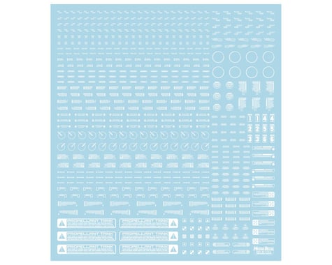 Mecha Decals 1/144 Ultra Premium Waterslide Decal Sheet (White) (#2)