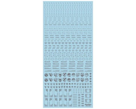 Mecha Decals 1/100 Ultra Premium Waterslide Decal Sheet (Grey) (#4)