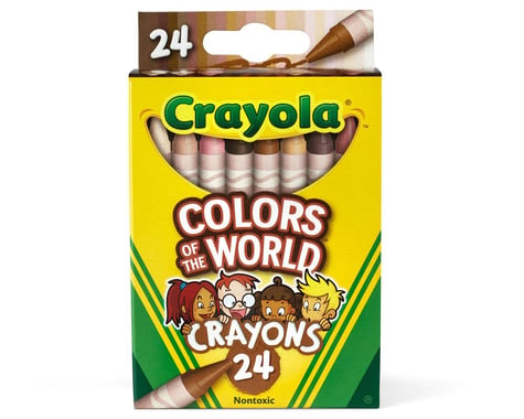 Crayola Colors Of The World Washable Crayons (24)