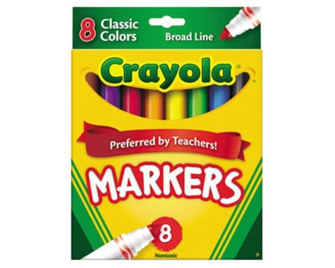 Crayola Llc Classic Broad Line Markers (8)