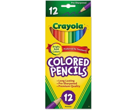 Crayola Long Colored Pencils (12)