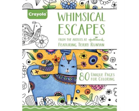 Crayola Llc Coloring Book Whimsical Escapes