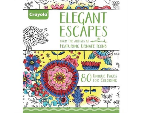 Crayola Llc Coloring Book Elegant Escapes