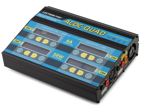 Common Sense RC ACDC-QUAD 4-Port Multi-Chemistry Charger (6S/5A/50W)