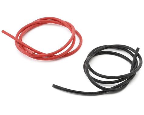 Common Sense RC Silicone Wire (Red/Black) (3')