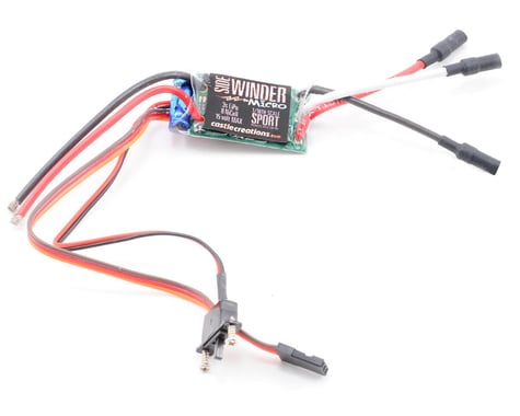 Castle Creations Sidewinder Micro 1/18th Scale Sport Brushless ESC