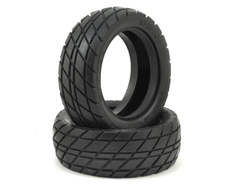 Custom Works Sticker Dirt Oval Front Tires (2) (Standard)