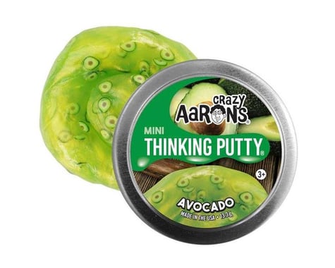 Crazy Aaron's Avocado 2" Mini Thinking Putty