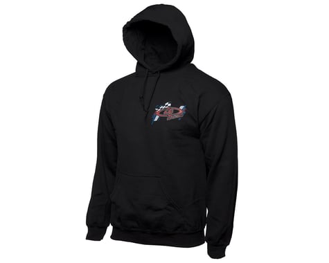 DE Racing 2021 Drag Race Hoodie Sweatshirt (Black) (L)