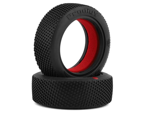 DE Racing Prodigy 2.2" Front 2WD Buggy Tires (2) (D40)