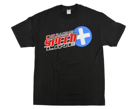 DE Racing "SpeedLine PLUS" T-Shirt (Black)