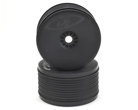 DE Racing "SpeedLine PLUS" 1/8 Truggy Wheel (2) (Black)