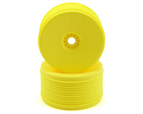 DE Racing "SpeedLine PLUS" 1/8 Truggy Wheel (2) (Yellow)