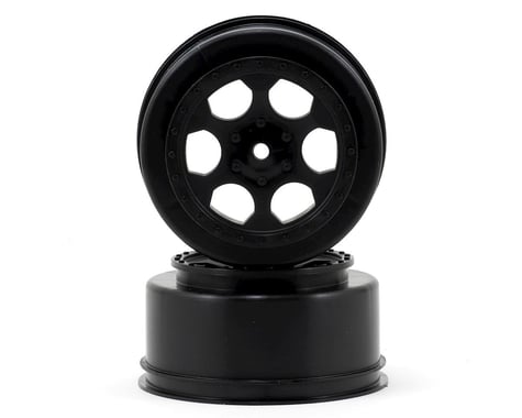 DE Racing 12mm Hex "Trinidad" Short Course Wheels (Black) (2) (SC5M)