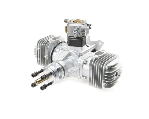 DLE Engines DLE-60 60cc Twin Gas Engine with Electronic Ignition and Mufflers