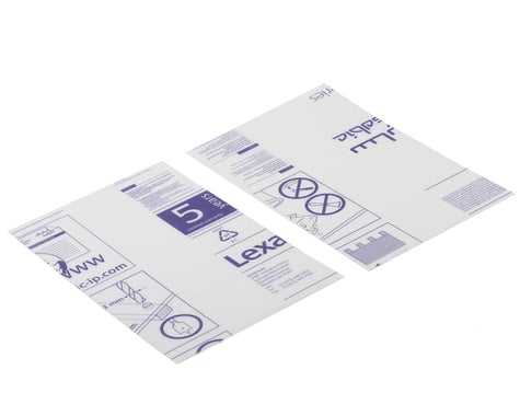 DragRace Concepts Clear Lexan Sheets (2) (8x12mm) (.030mm)