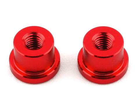 DragRace Concepts Wheelie Bar Bearing Wheel Collars (Red) (2)