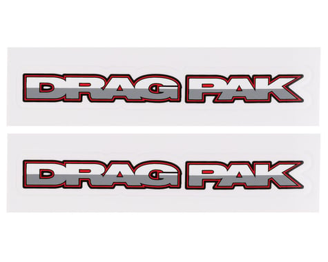 DragRace Concepts Drag Pak Decals (Red) (2)