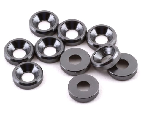 DragRace Concepts 3mm Countersunk Washers (Grey) (10)