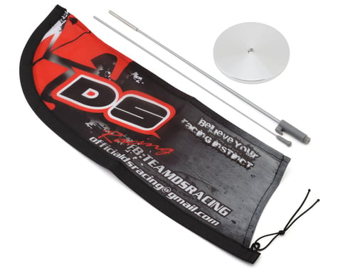 DS Racing Medium Nylon Track Flag (17.72x4.72")