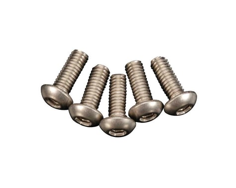 DuraTrax Titanium Button Hex Screw M3x8 (5)