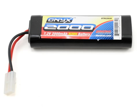DuraTrax 6-Cell 7.2V NiMH "Onyx" Stick Battery Pack (2000mAh)