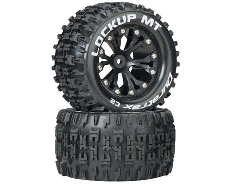 DuraTrax Lockup MT 2.8" 2WD Rear Mounted Truck Tires (Black) (2)