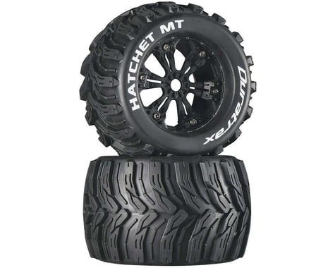 DuraTrax Hatchet MT 3.8" Pre-Mounted Tires (Black) (2)