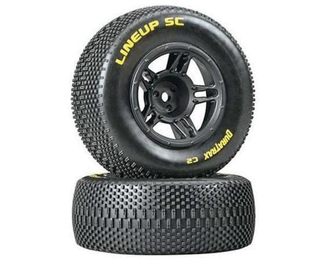 DuraTrax 1/10 Lineup SC Tire C2 Mounted Front: Slash (2)