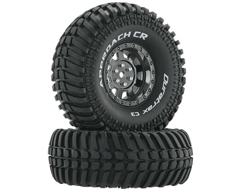 DuraTrax Approach CR Mounted 1.9" Crawler Tires (2) (Chrome) (C3)