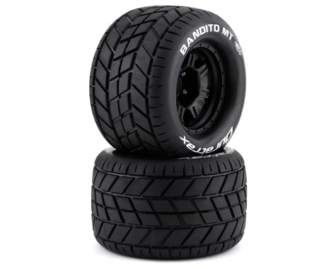 DuraTrax Bandito MT Belted 3.8" Pre-Mounted Truck Tires (Black) (2)