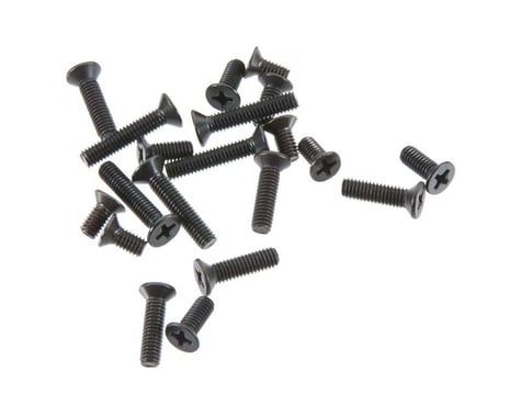 DuraTrax Flat Head Machine Screw 4mm (20)