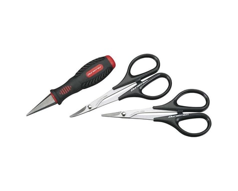 DuraTrax Body Scissors & Reamer 3-Pack Set